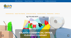 Desktop Screenshot of gusojanitorial.org